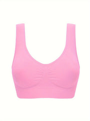 3 Pcs Seamless Sports Bra Workout Tank Bra Women's Lingerie