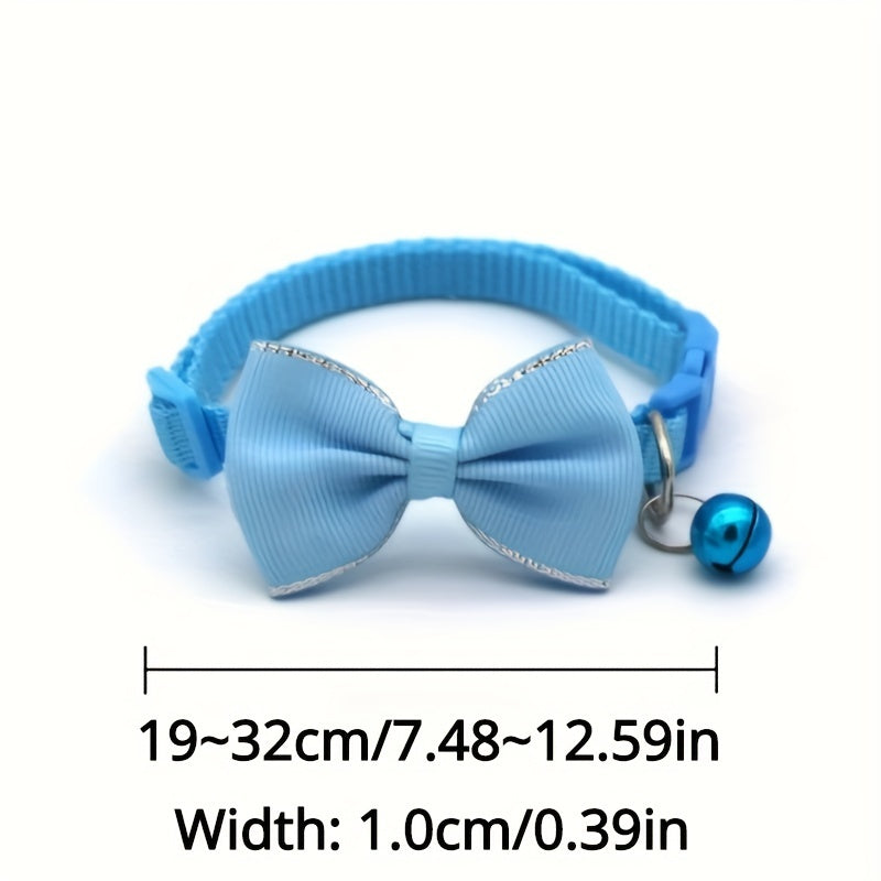 Cute Bow & Bell Pet Collar for Cats/Puppies