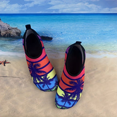 Women's Comfortable Wading Beach Shoes Lightweight Non-slip Snorkeling Shoes