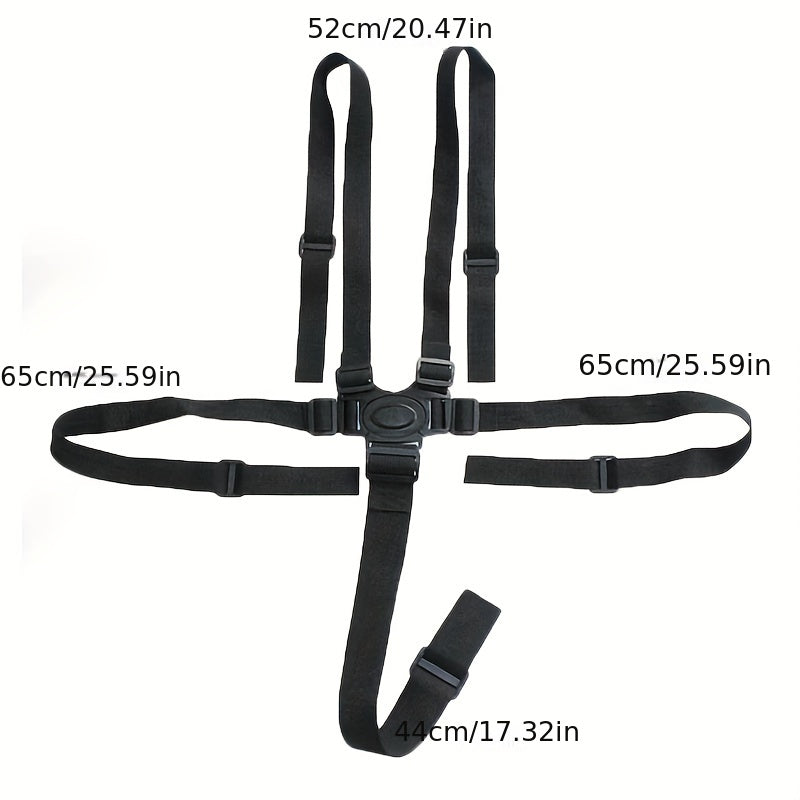 Universal Baby 5 Point Harness Safe Belt For Stroller High Chair Pram Buggy