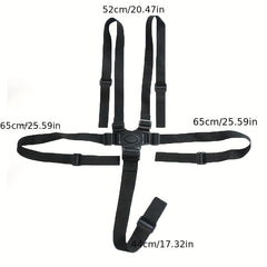 Universal Baby 5 Point Harness Safe Belt For Stroller High Chair Pram Buggy