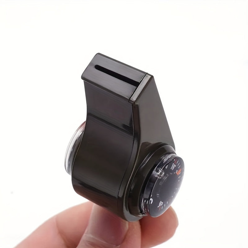 3 In 1 Survival Whistle with Thermometer Compass for Camping Hiking