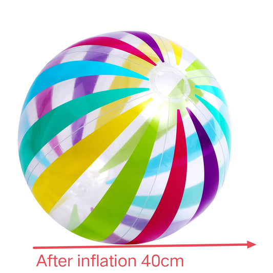 2pcs Inflatable Big Panel Colorful Beach Ball
