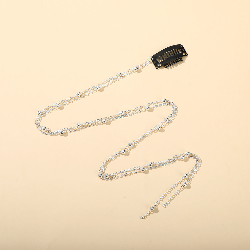Rhinestone Tassel Hair Clips for Ladies