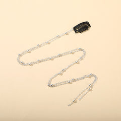 Rhinestone Tassel Hair Clips for Ladies