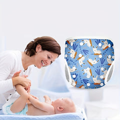 3 Years Waterproof Baby Swim Nappy Diaper Reusable Swimming Trunks