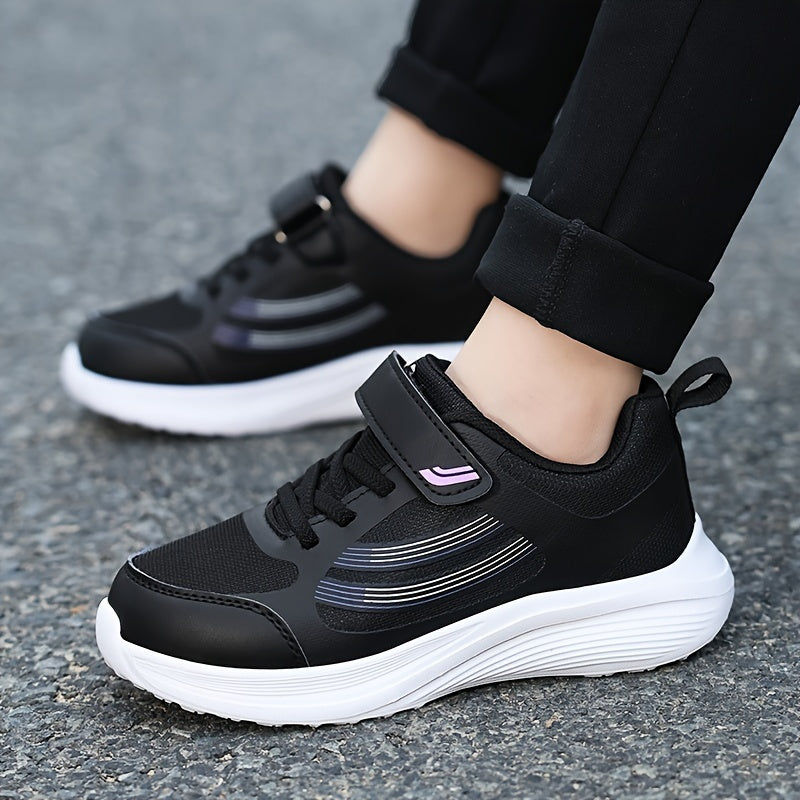 Girl's Comfy Non Slip Sneakers Soft Sole Shoes For Kids