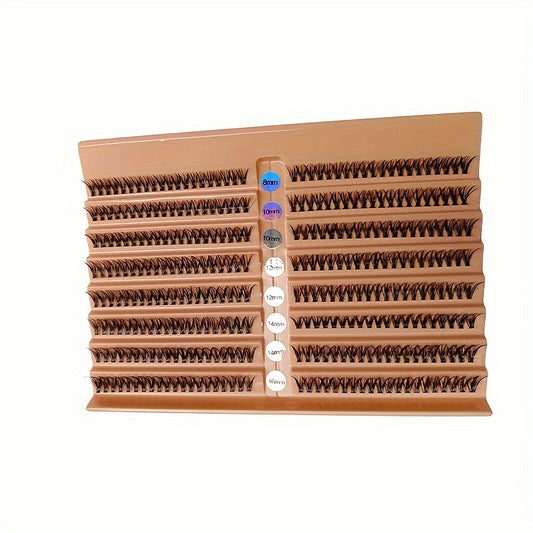 Natural Look Lash Clusters Wispy D Curl Eyelash Extension 16mm