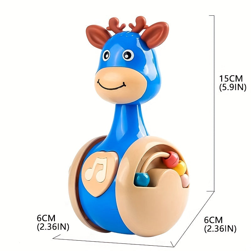 Educational 6-12M Baby Tumbler Toy for Learning to Climb