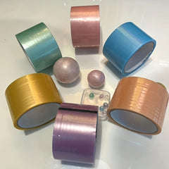 Water Ball Tape Pearlescent Macaroon Sticky Sticky Ball Decompression Tape