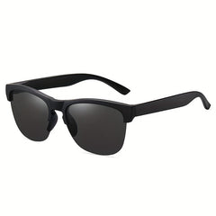 Polarized Half Frame Sports Sunglasses for Driving