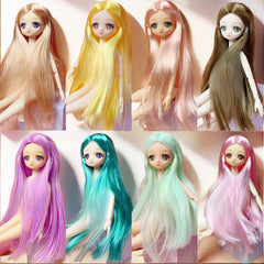 26 Doll 11 81inch Skinny Cartoon 3D Animation Face Dream Eyes 26 Flat Body Doll
