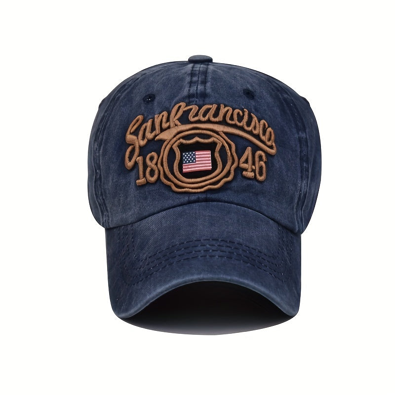 American Flag 3D Embroidered Baseball Cap
