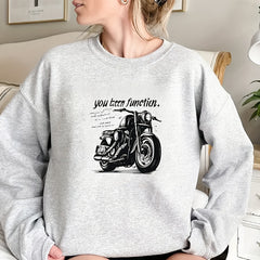Vintage Motorcycle Iron On Transfer Decal - DIY T Shirts & More