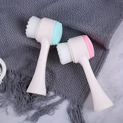 Facial Cleansing Brush Soft Bristle Exfoliator Makeup Skincare