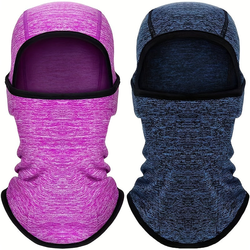 Winter Balaclava Fleece Hood Ski Mask Thermal Face Cover Hat Cap Scarf