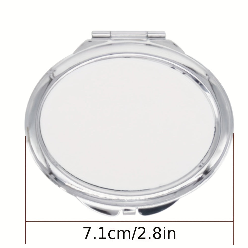 12pcs Sublimation Blank Mirror with Aluminium Plate & Glue