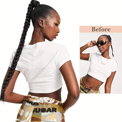 Women's Synthetic Braided Wig 28cm Ponytail Hair Extensions