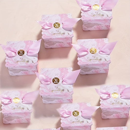 10pcs Pink Leaves Party Supplies