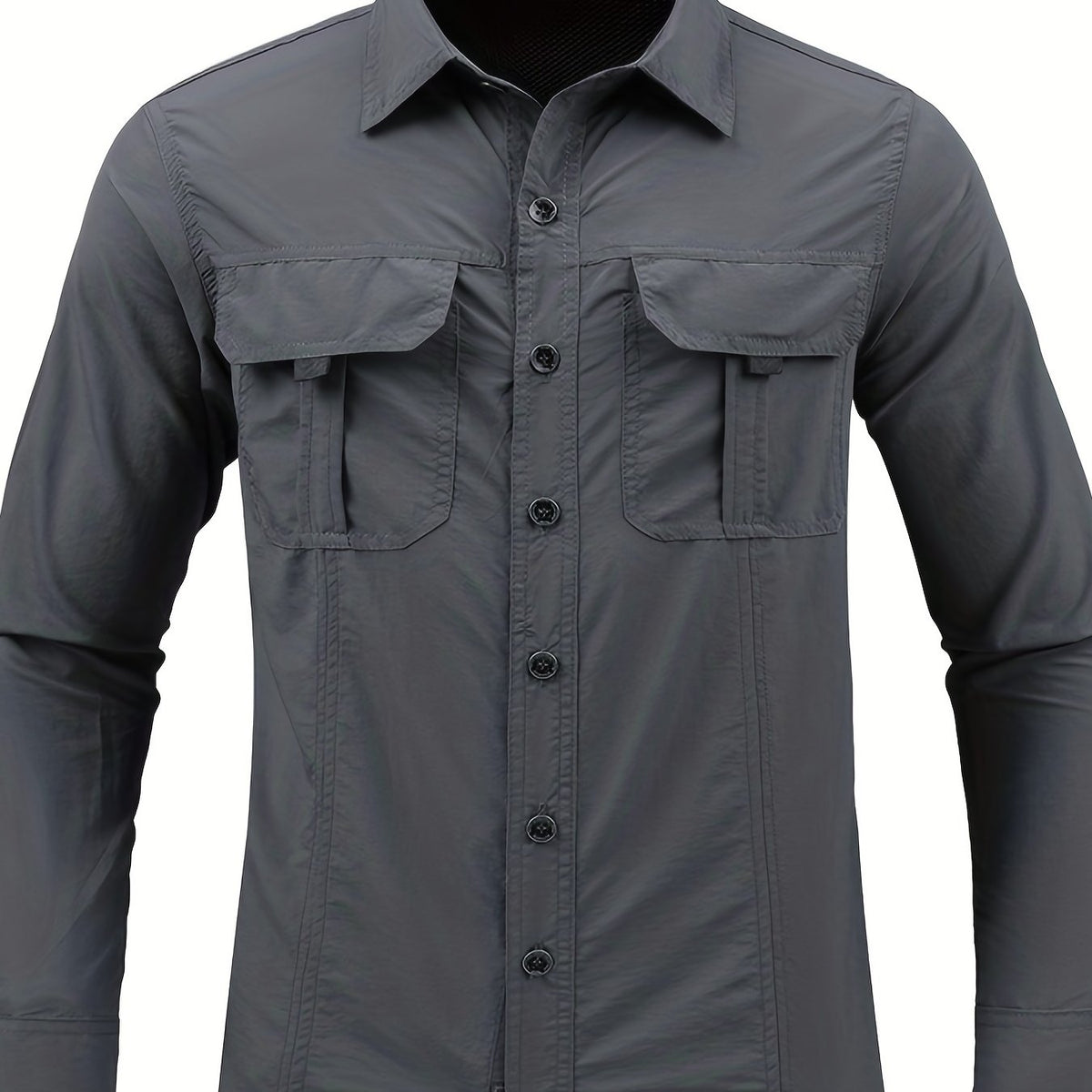 Men's Outdoor Long Sleeve Button Up Shirts