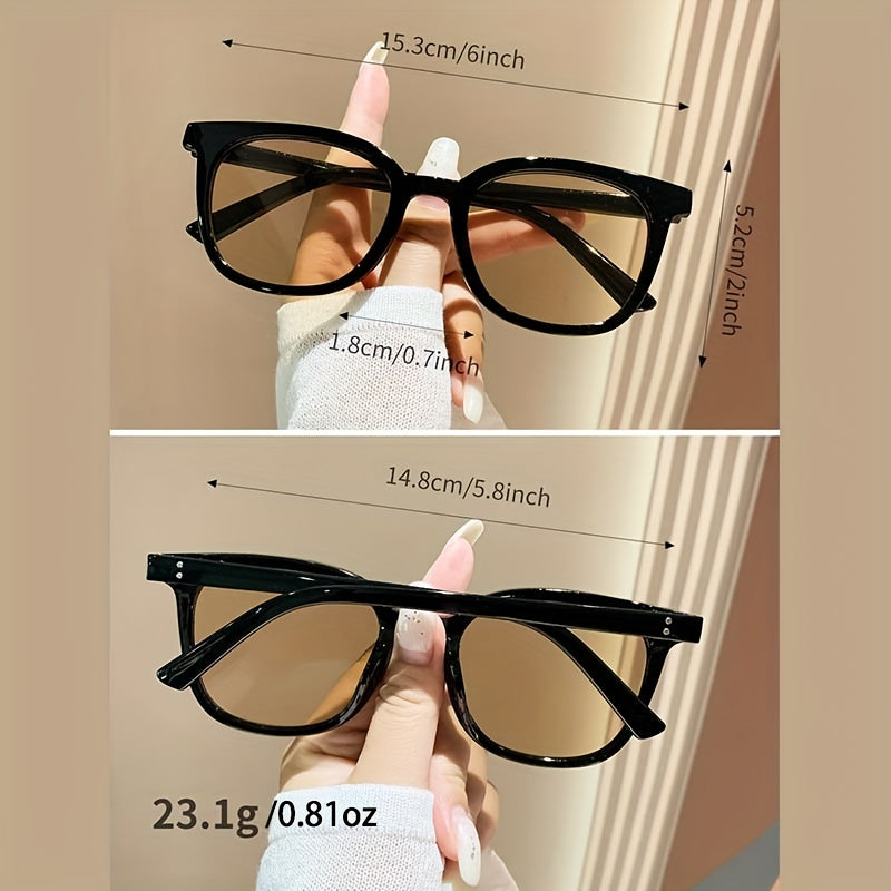 Square Sunglasses Summer Anti Glare UV400 Sun Shades Beach Travel