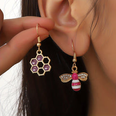Mismatched Drop Earrings For Women Girls