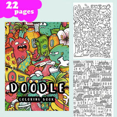 Graffiti Coloring Book for Adults & Teens Vibrant Urban Art