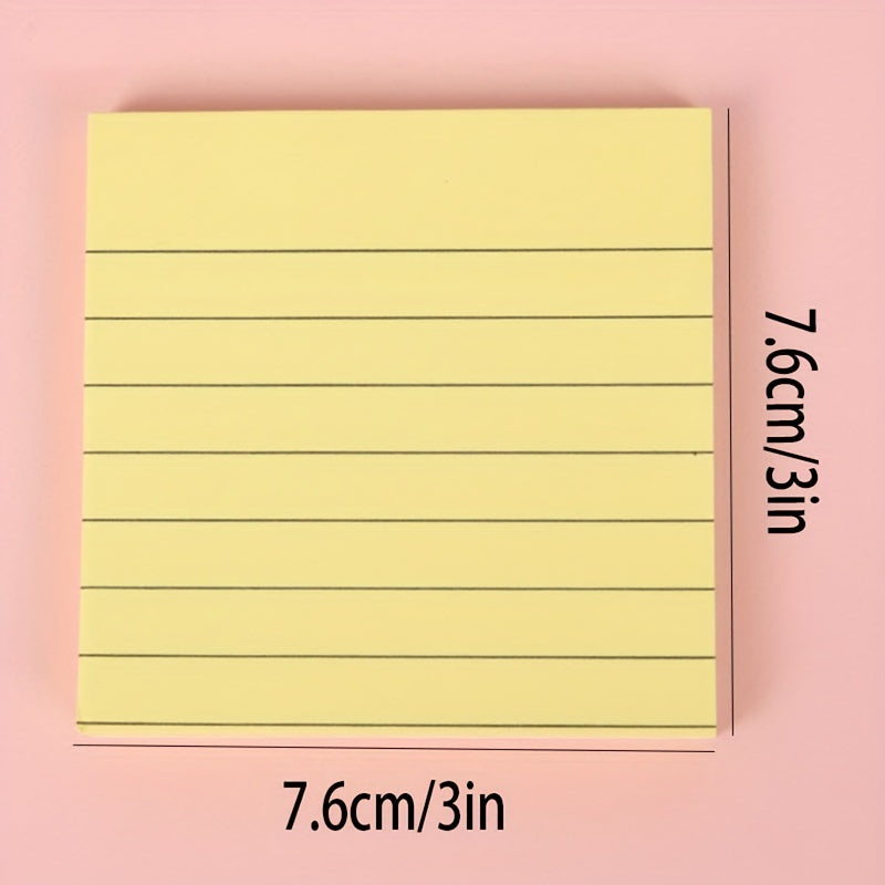100pcs Monochrome Sticky Notes 7 62x7 62 Cm Self Sticky Notes