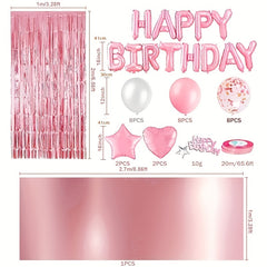 Colorful Birthday Party Decoration Kit