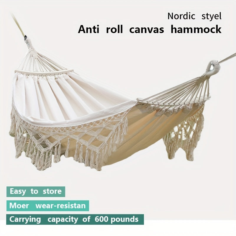 Portable Tassel Hammock Outdoor 300kg