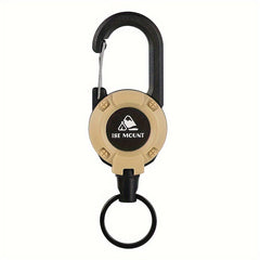 Retractable Carabiner Keychain for Camping