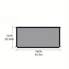 Portable Mesh Baby & Pet Gate for Stairs Doorways Indoors Outdoors