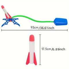 Small Foot Rocket Toys for Outdoor Launching Fun