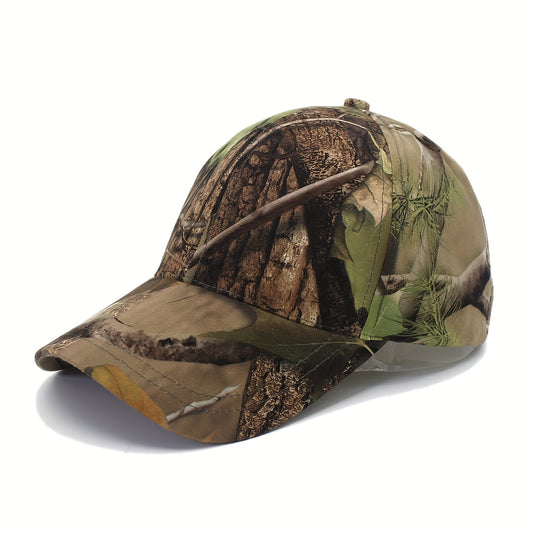 Bionic Camouflage Baseball Cap Fishing Sun Hat