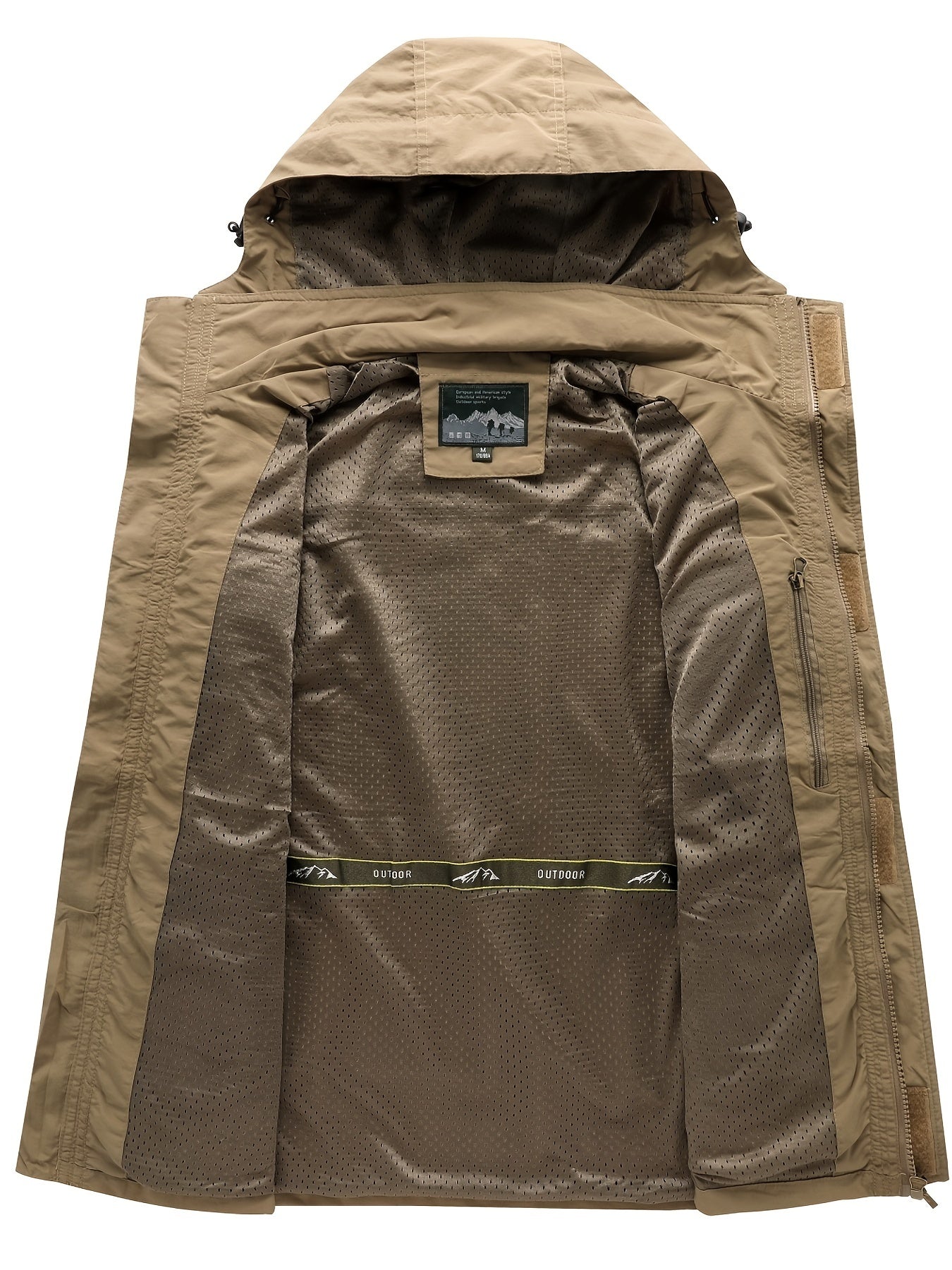 Men's Outdoor Waterproof Windbreaker Jacket
