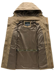 Men's Outdoor Waterproof Windbreaker Jacket