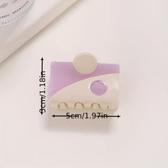 Acetate Hair Claw Shark Claw Mini Hair Clip Women Girls Hair Accessories