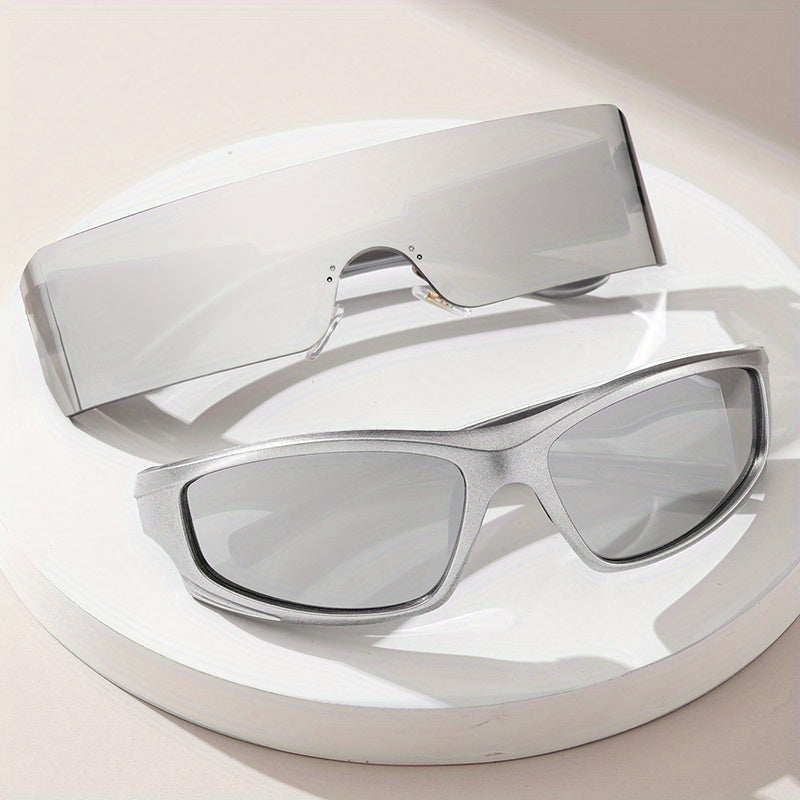 Y2K Cyberpunk Sunglasses Anti Glare Sports Glasses UV400