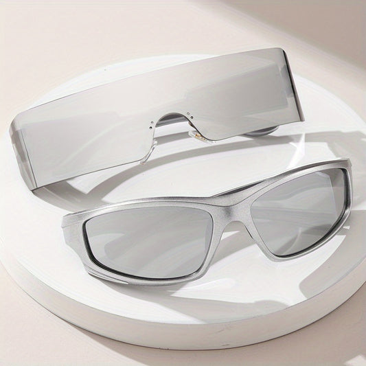 Y2K Cyberpunk Sunglasses Anti Glare Sports Glasses UV400