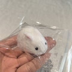 Mini Soft Rabbit Toy Simulation Rabbit Toy Desktop Ornament