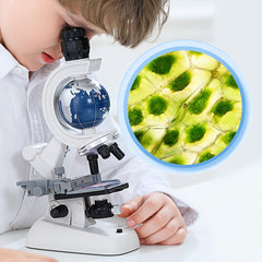 Adjustable Focus Microscope Student Lab Kit