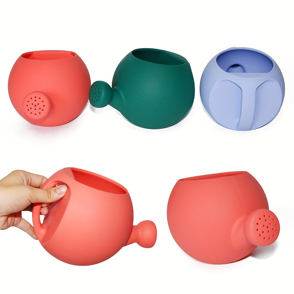 Silicone Watering Can Toy for Toddlers Bathing, Beach & Garden Play
