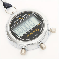 D 203 Metal Stopwatch Multifunctional Electronic Sports Referee Timer