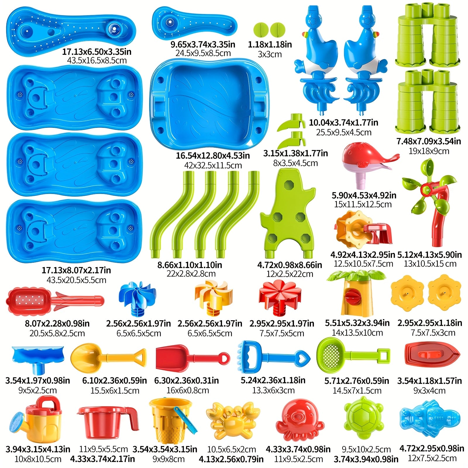 Baby Sand & Water Table with Pump Sand Pit