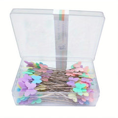 100Pcs Dressmaking Pins Embroidery Patchwork Pins Sewing Accessories