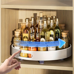 1pc Spice Spinner Spice Rack Organizer Tiered Spice Organizer Spice Bottle Holde
