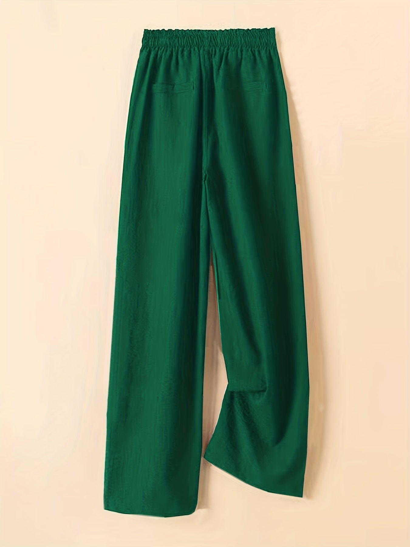 Drawstring Wide Leg Pants Casual Loose Pants