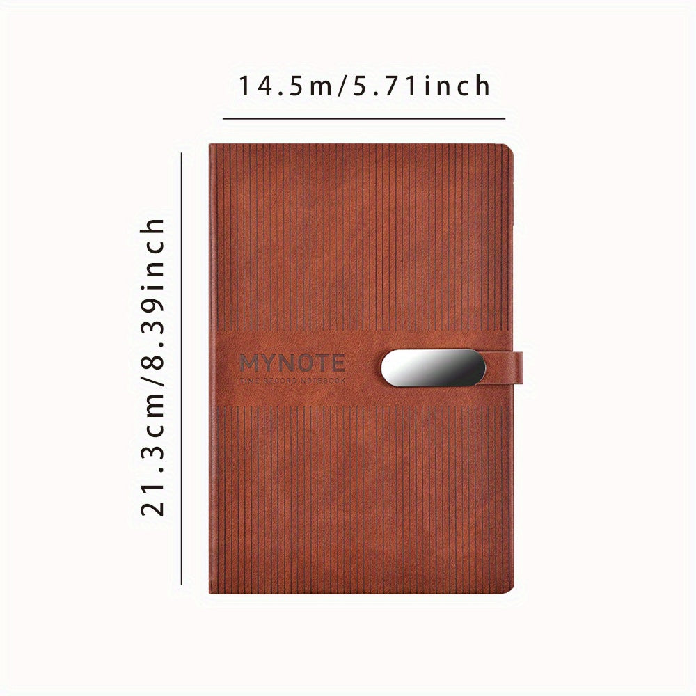 A5 Business Notepad Elegant Design Work Record Book 21x14cm