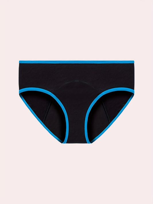  Leakproof Period Underwear Women's Plus Colorblock Medium Stretch