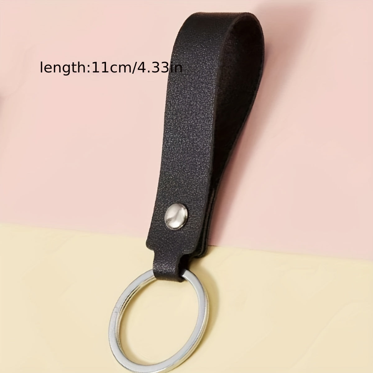 Leather Lanyard Keychain Keyring Bag Accessories Car Keychain Accessories